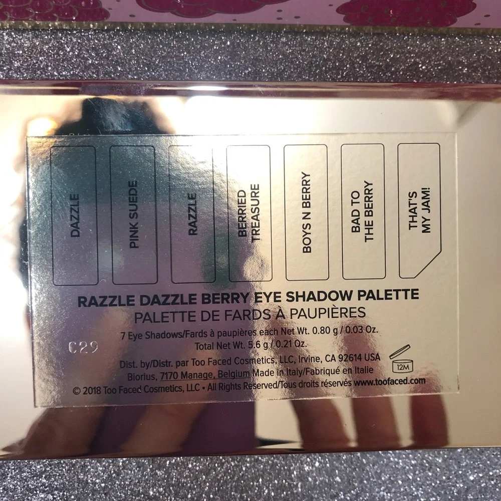BNIB! Limited Edition! Discontinued! Too Faced Razzle Dazzle Berry Eyeshadow 🎨